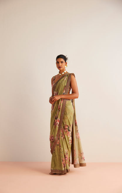 NAYSA PRE-DRAPED SAREE