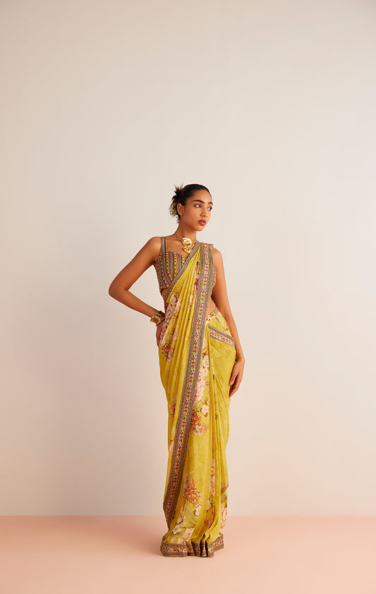 ANAISA PRE-DRAPED SAREE