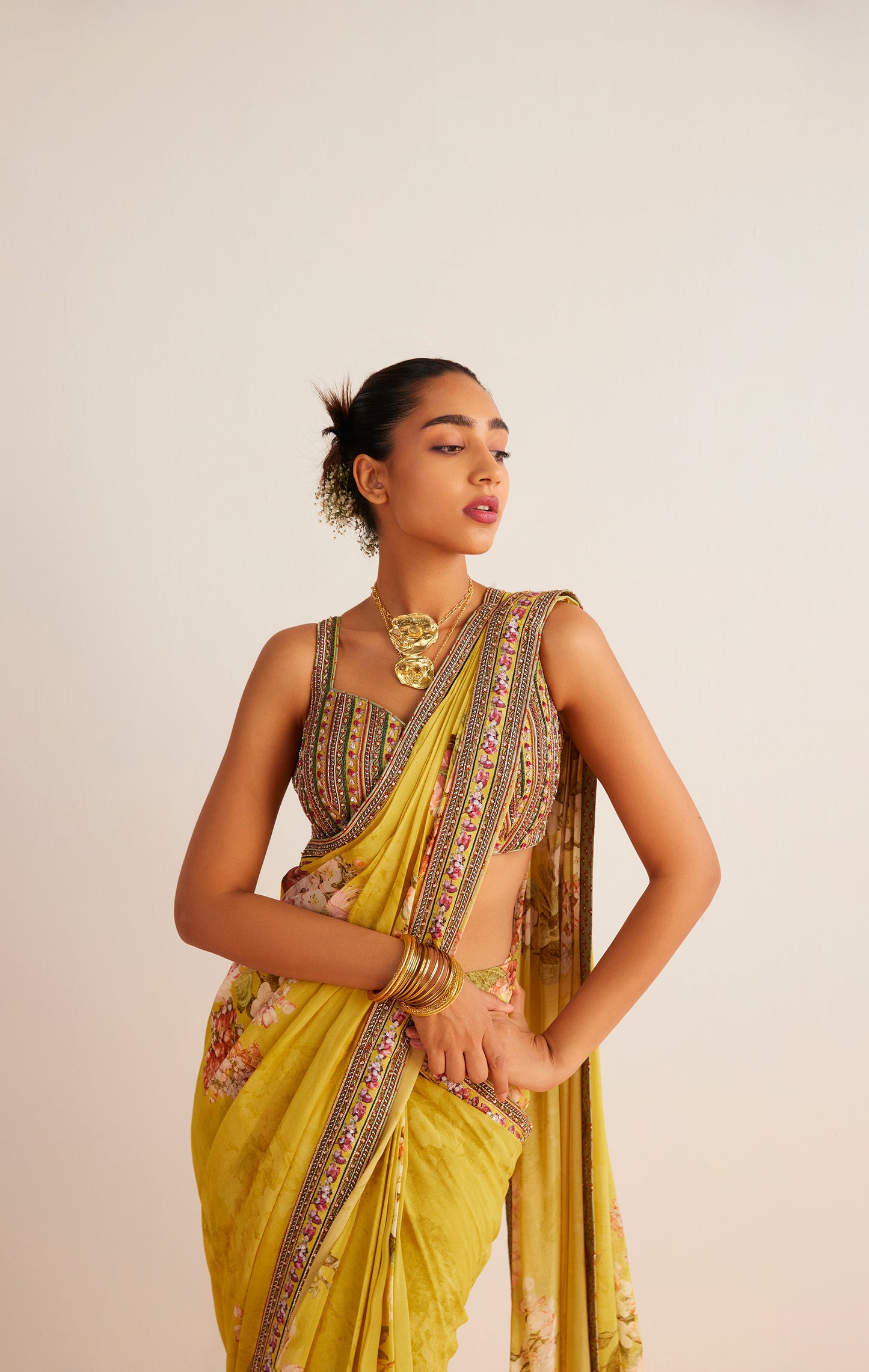 ANAISA PRE-DRAPED SAREE