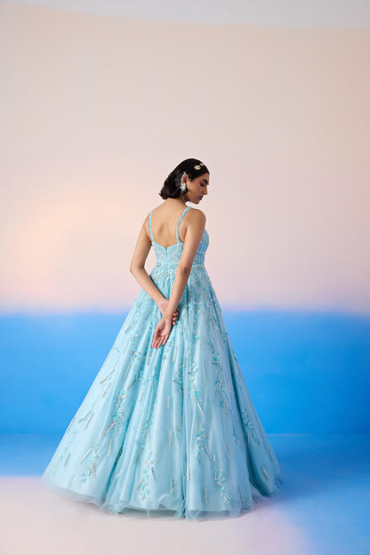 SKY BLUE GOWN