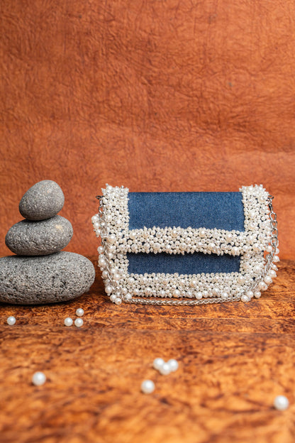 DENIM MINI SLATE PERLA