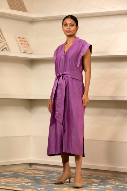 PURPLE LONG DRESS