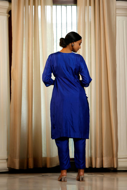 BLUE KURTA SET