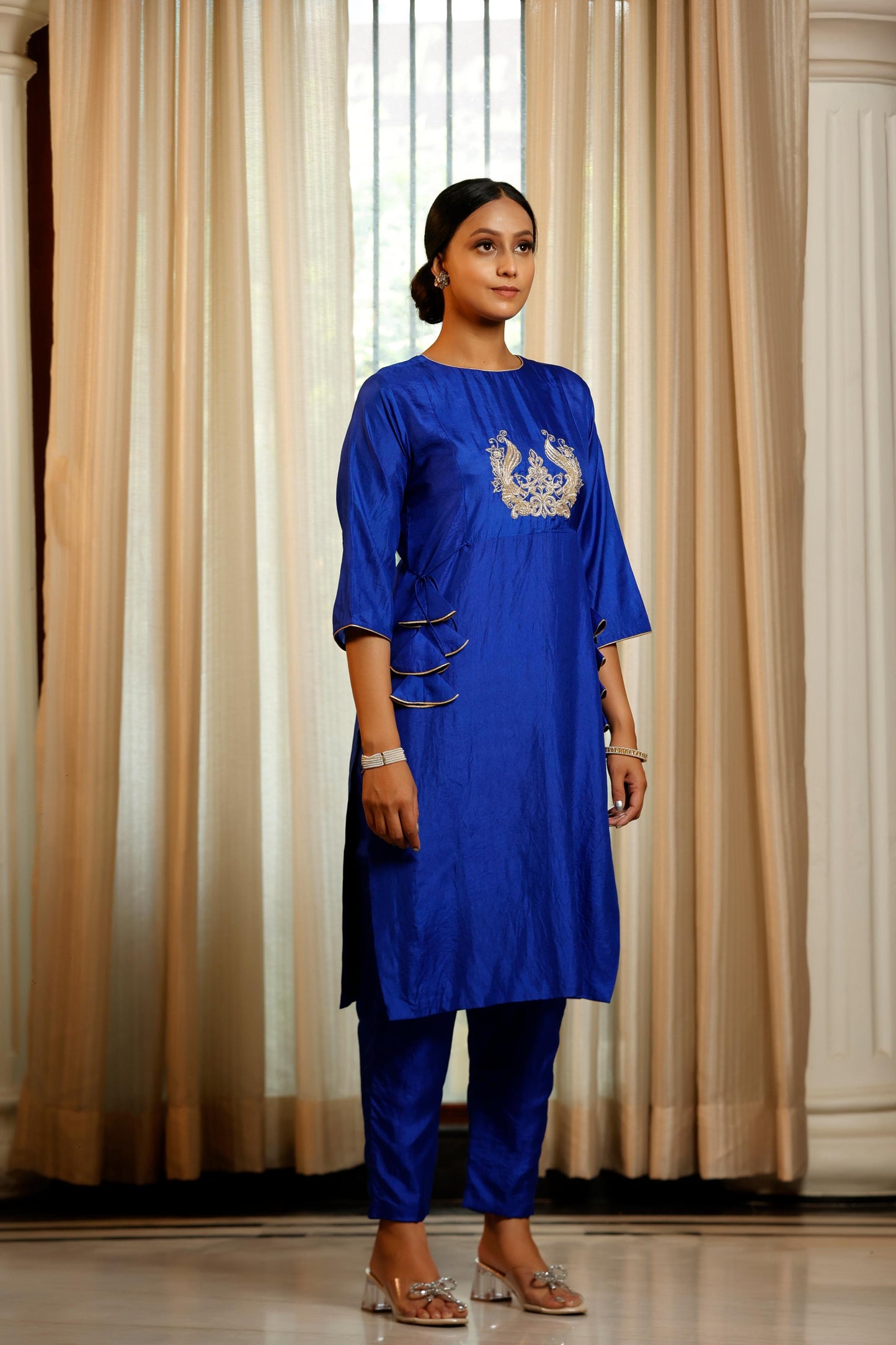 BLUE KURTA SET
