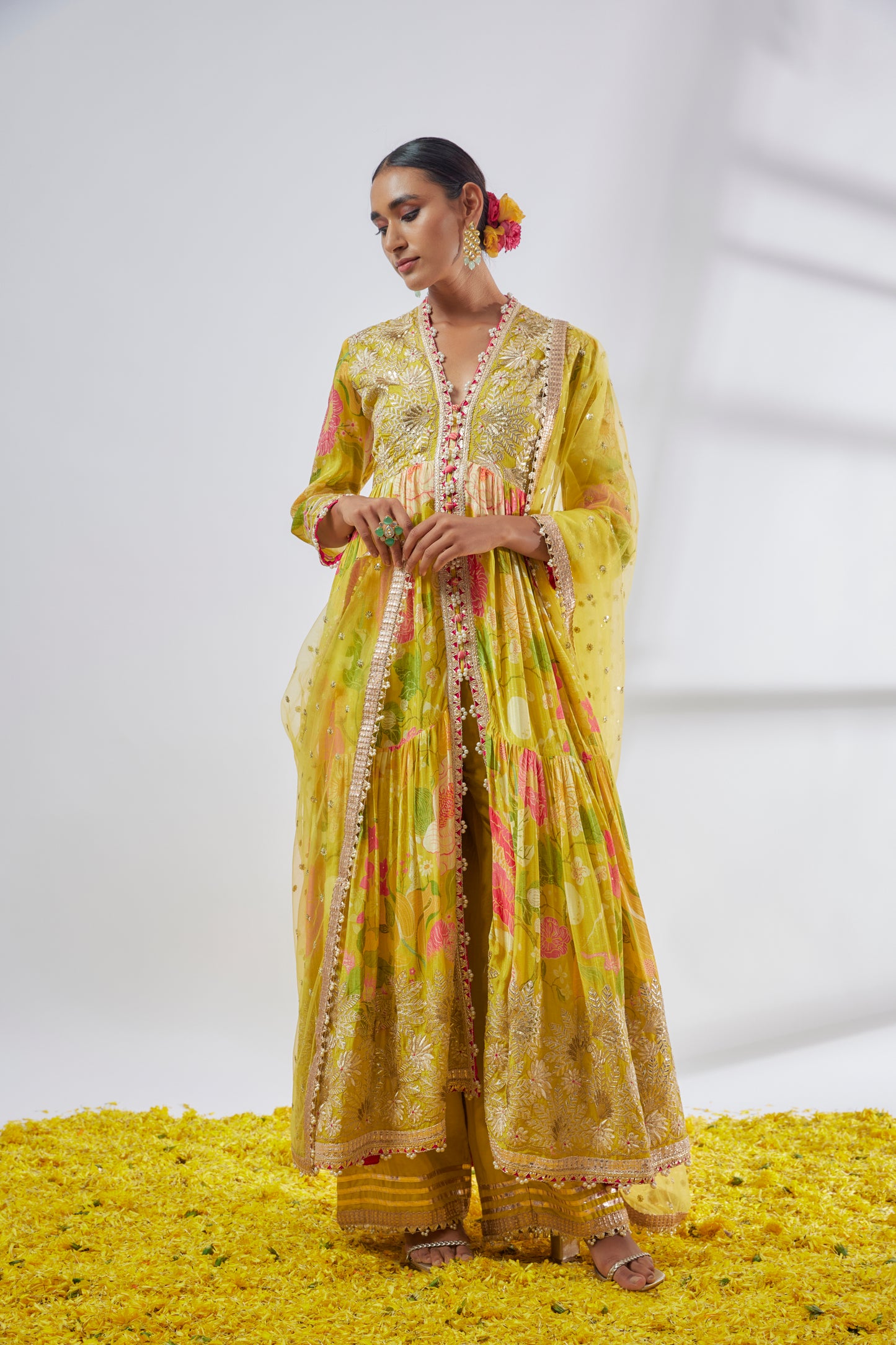 HUMA AG WITH PALAZZO SET