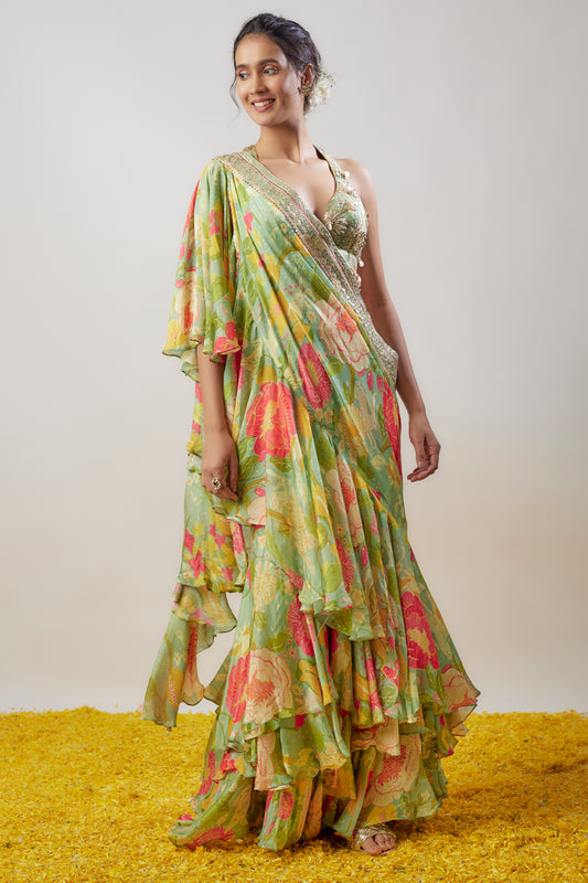 DISHA SAREE SET