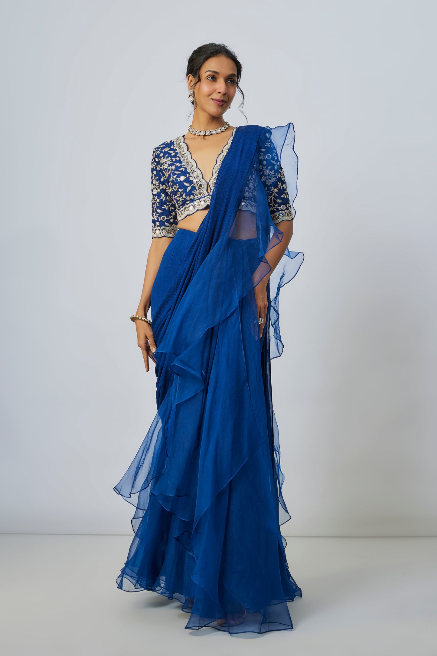 GANIKA SAREE SET