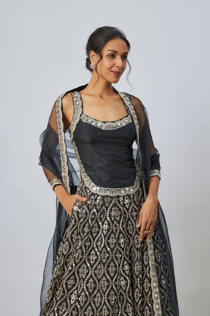 ROSHNI LEHENGA SET