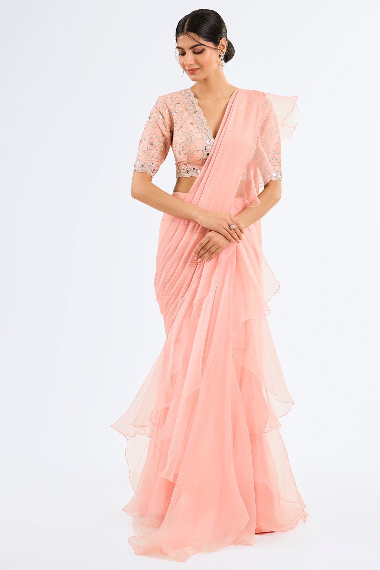 GANIKA SAREE SET