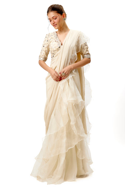 GANIKA SAREE SET