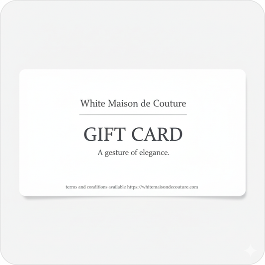 White Maison de Couture Gift Card