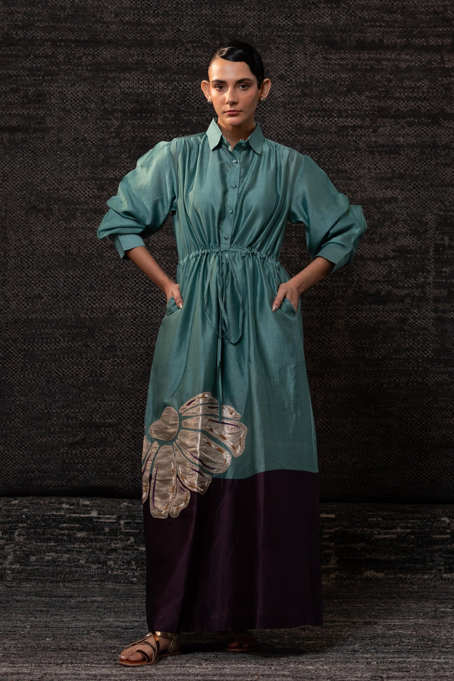 GULNAAR SHIRT DRESS