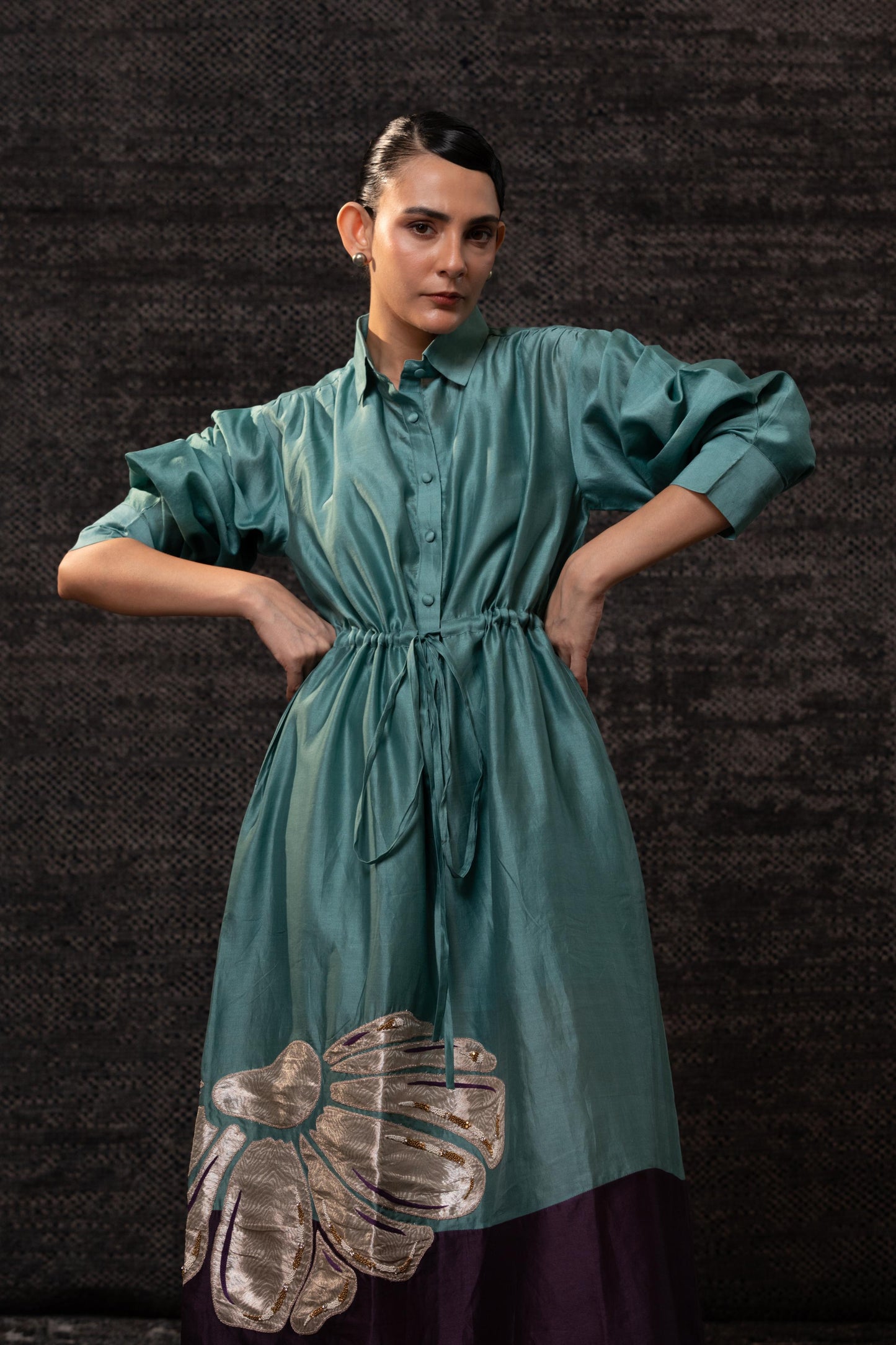 GULNAAR SHIRT DRESS