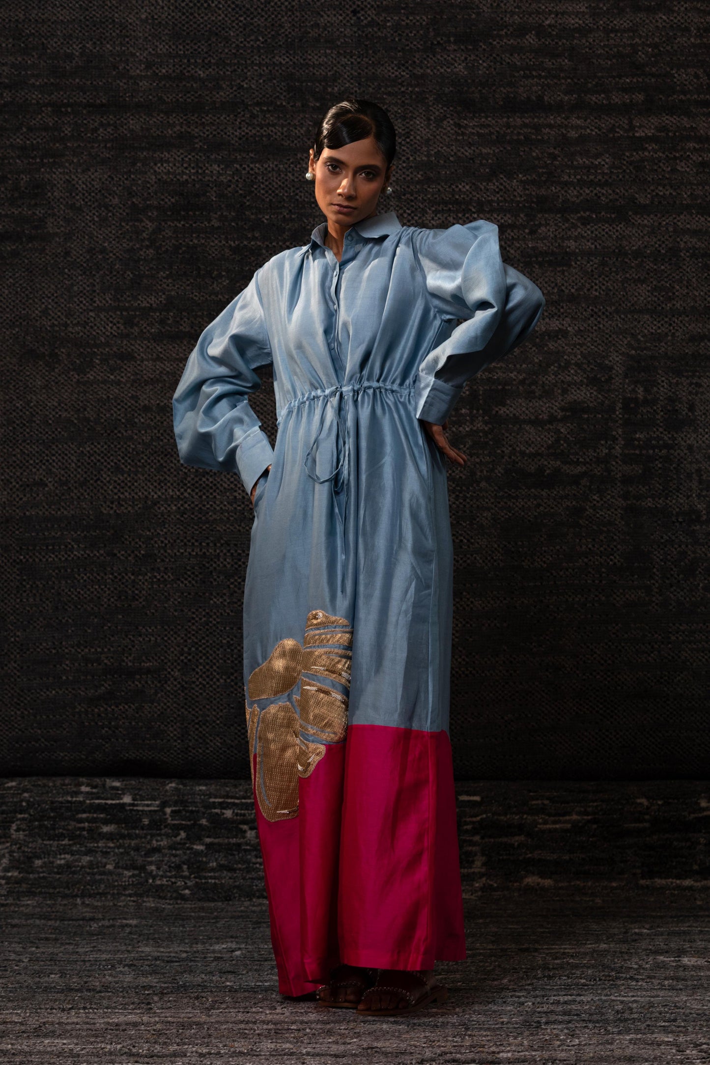 GULNAAR SHIRT DRESS