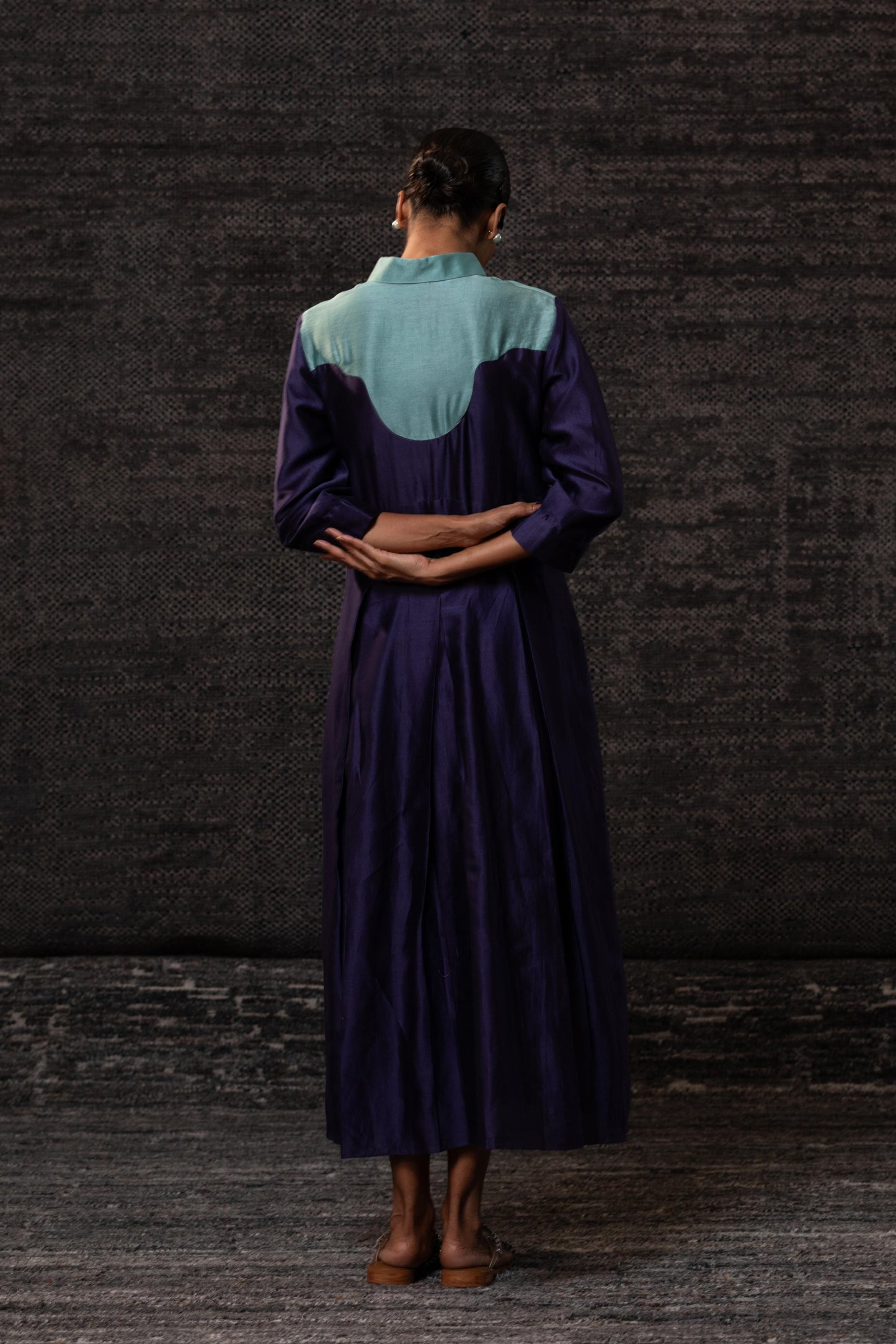 GULNAAR YOLK DRESS