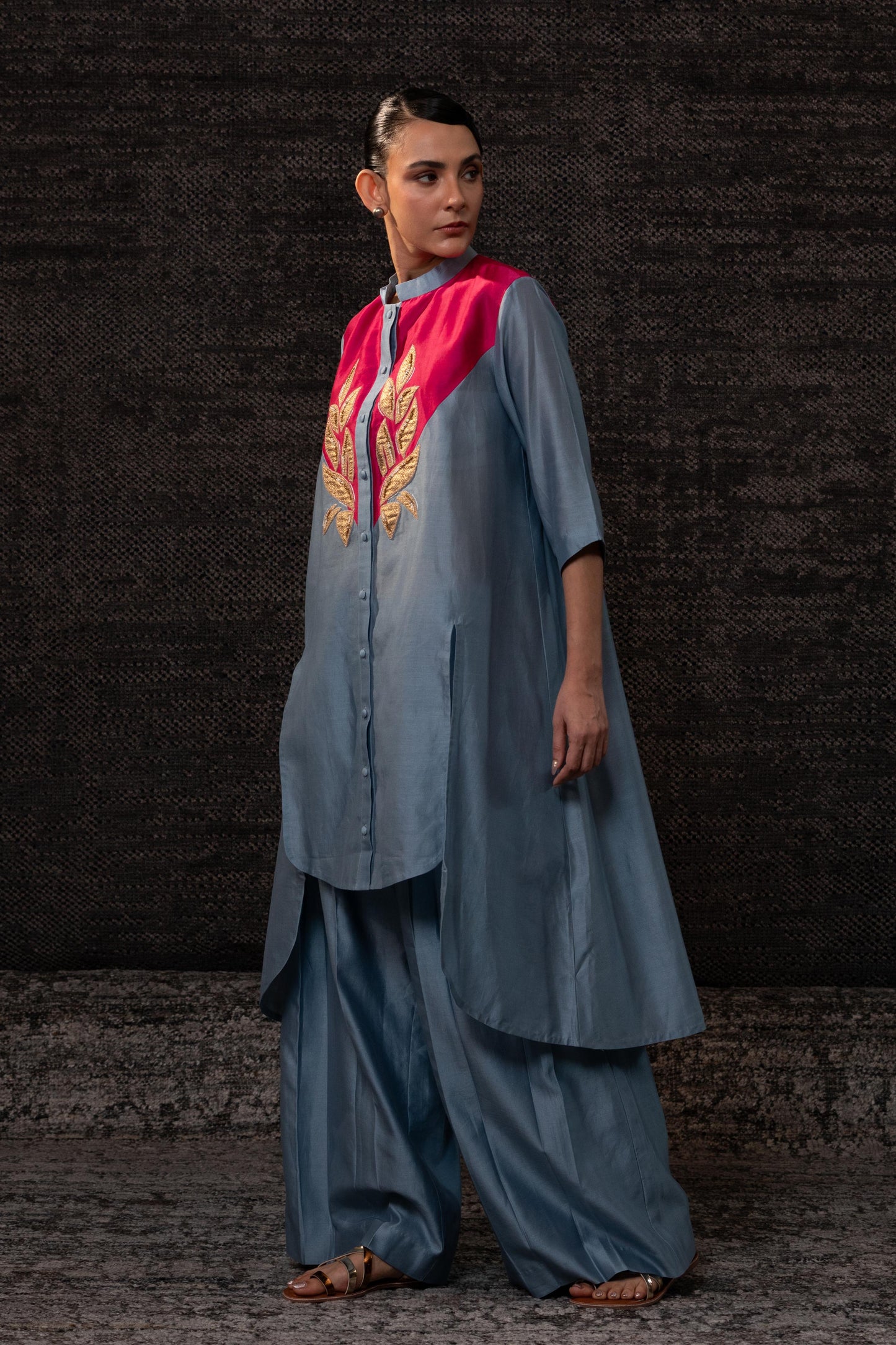 GULNAAR YOLK KURTA SET