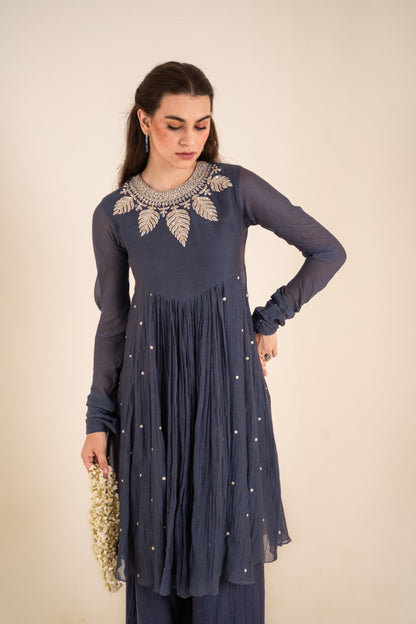 INDIGO BLUE KURTA SET