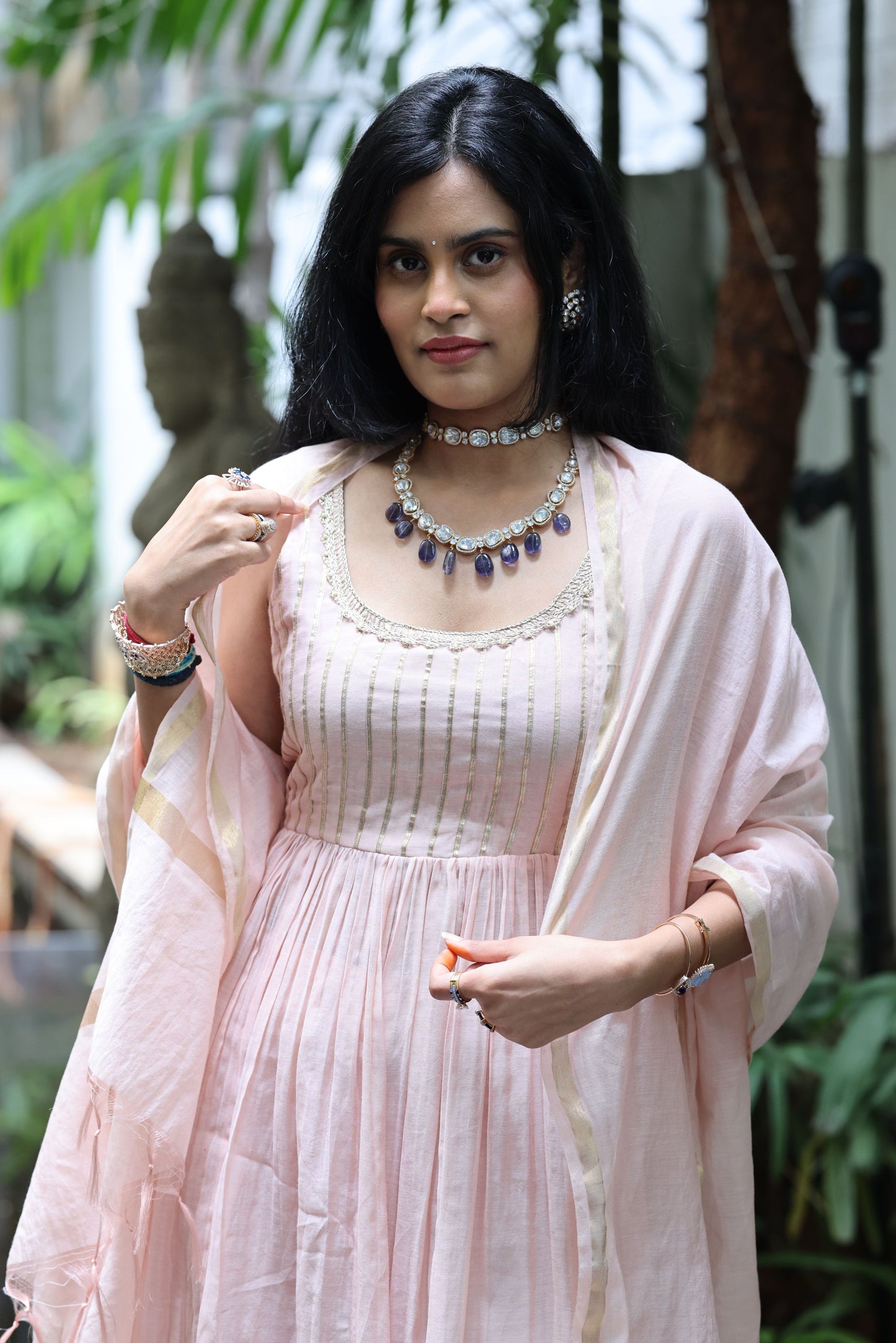 AMBAR ANARKALI SET