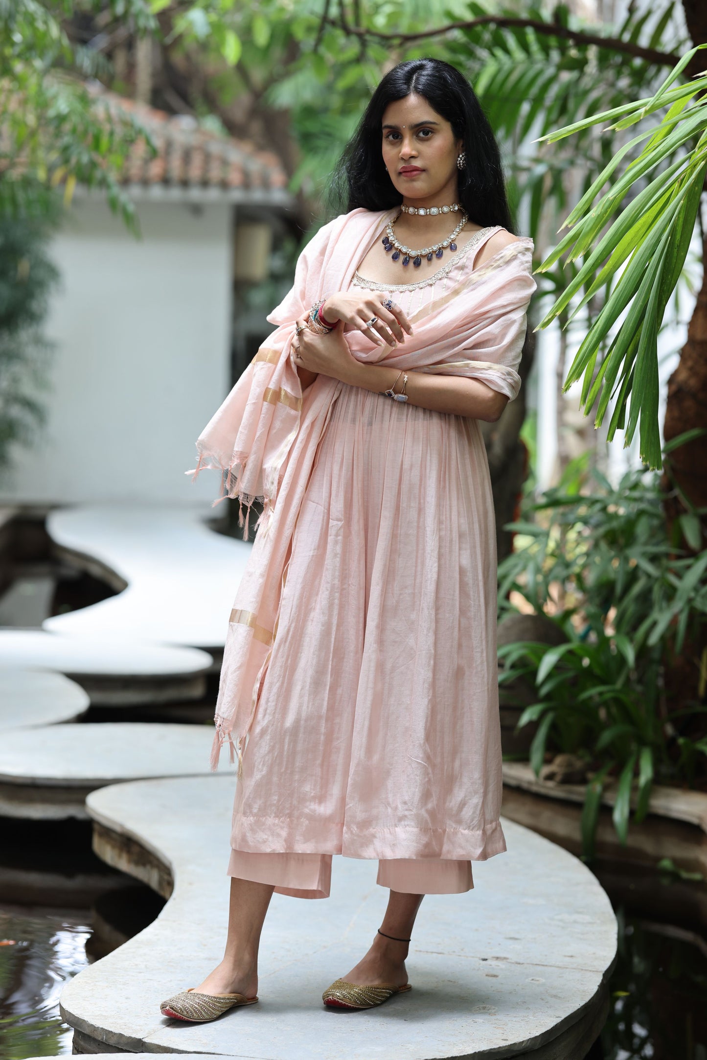 AMBAR ANARKALI SET