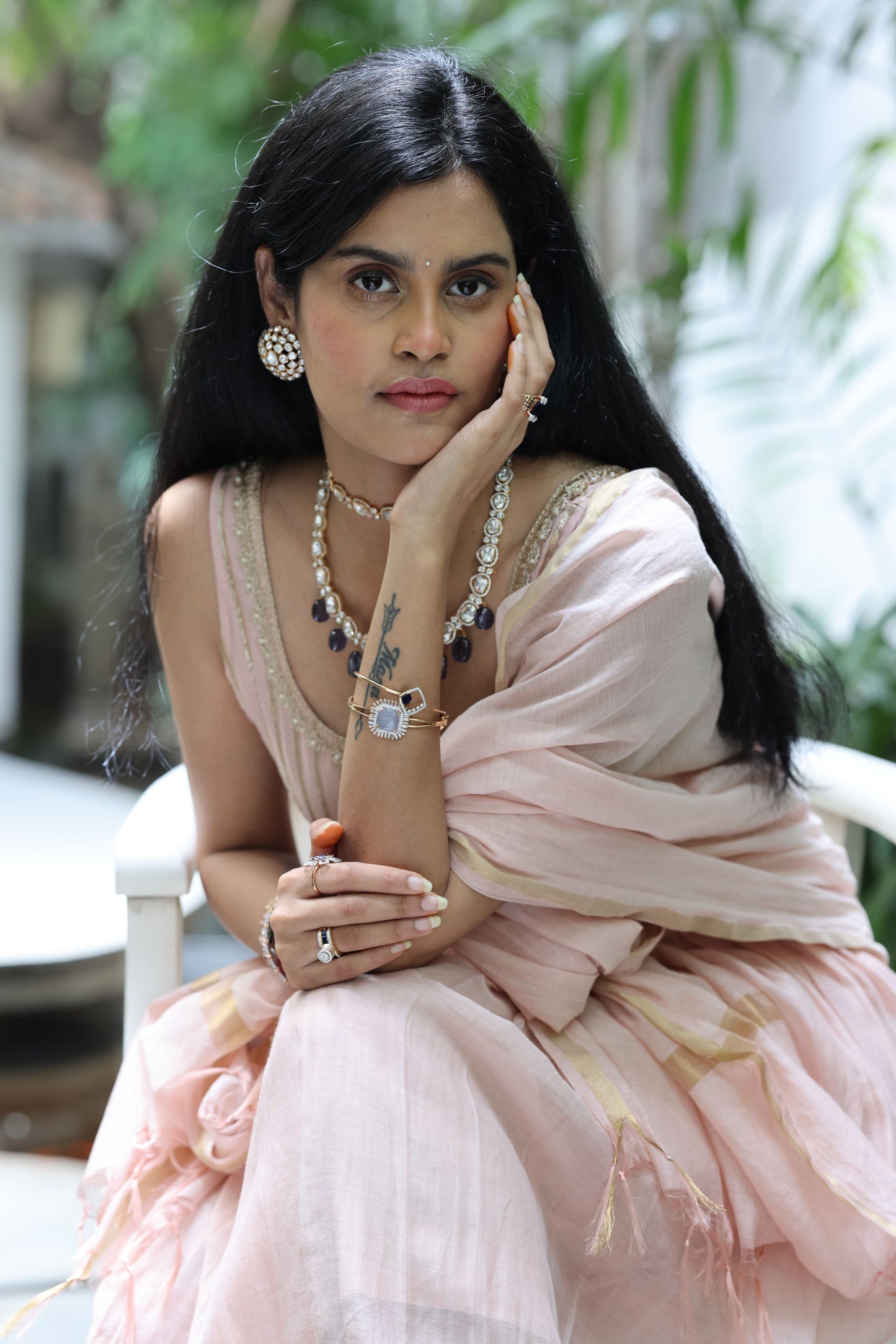 AMBAR ANARKALI SET