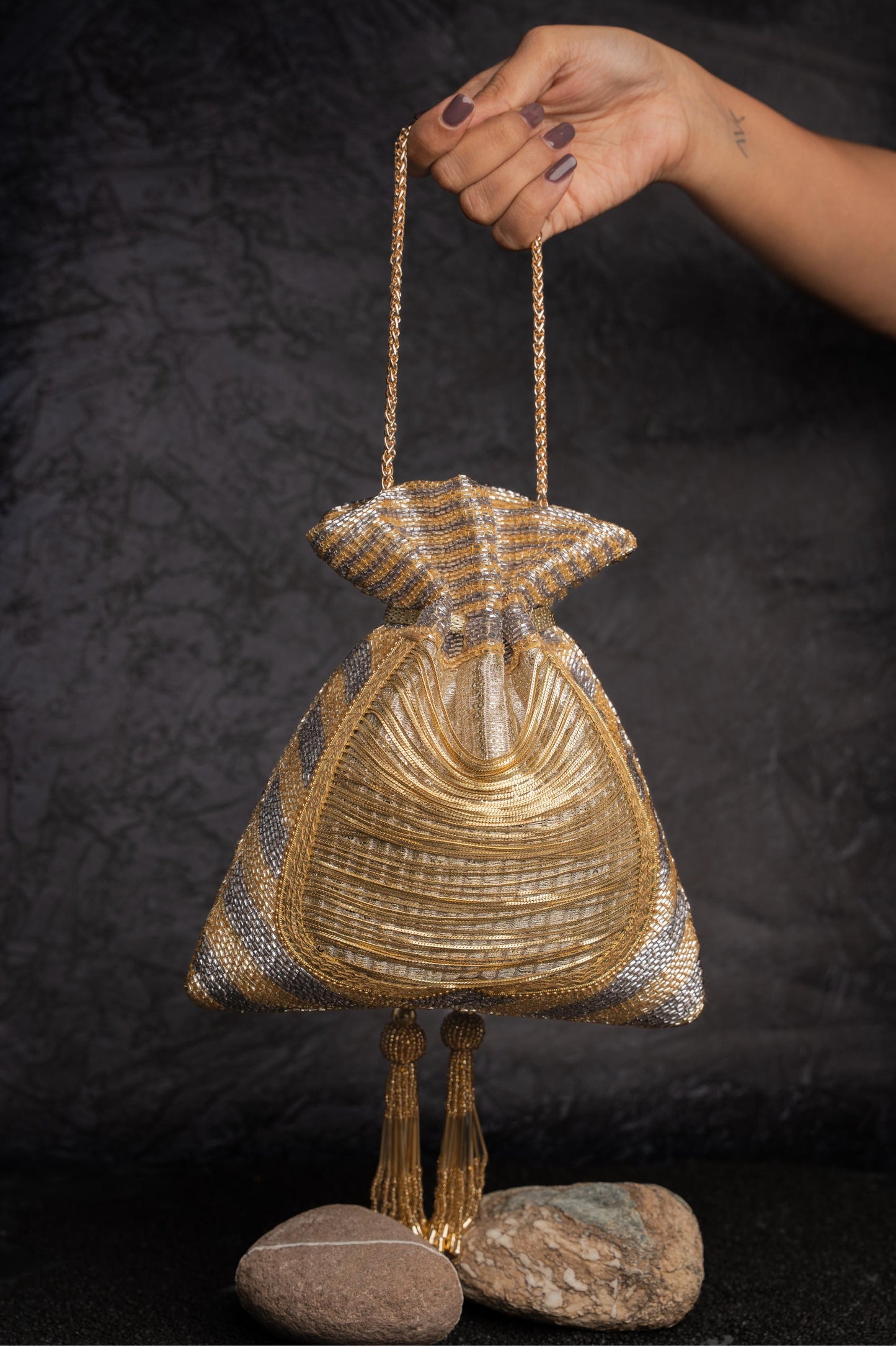 HINTED PEWTER GOLD
