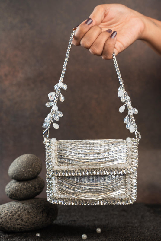 HINTED SLATE SILVER MINI