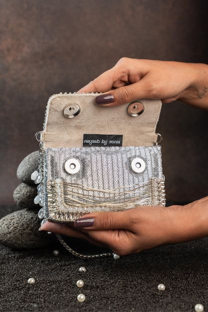 HINTED SLATE SILVER MINI