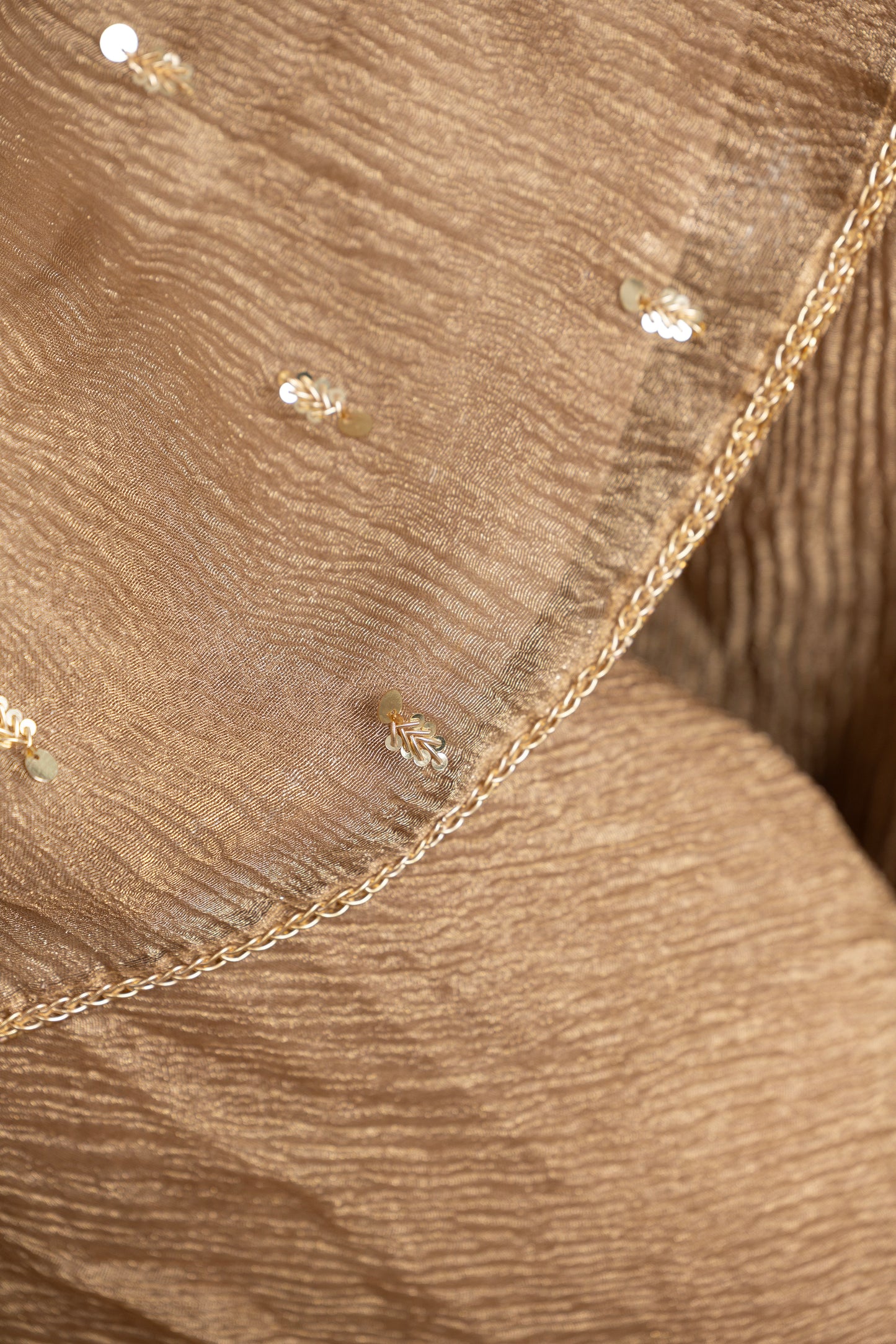 ZARDOZI BUTTA TOP & TISSUE GHARARA