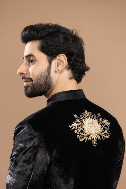 SEQUIN & CUTDANA DETAILED KURTA SET