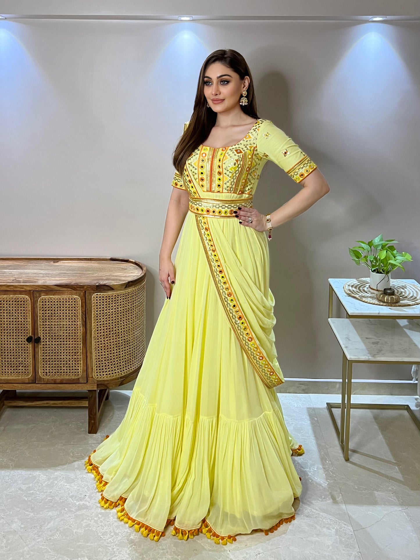 SHEFALI GOWN SET