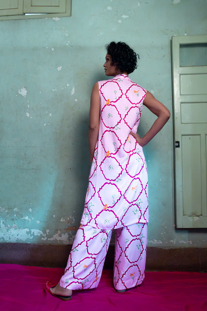 SALTY PINK KURTA SET