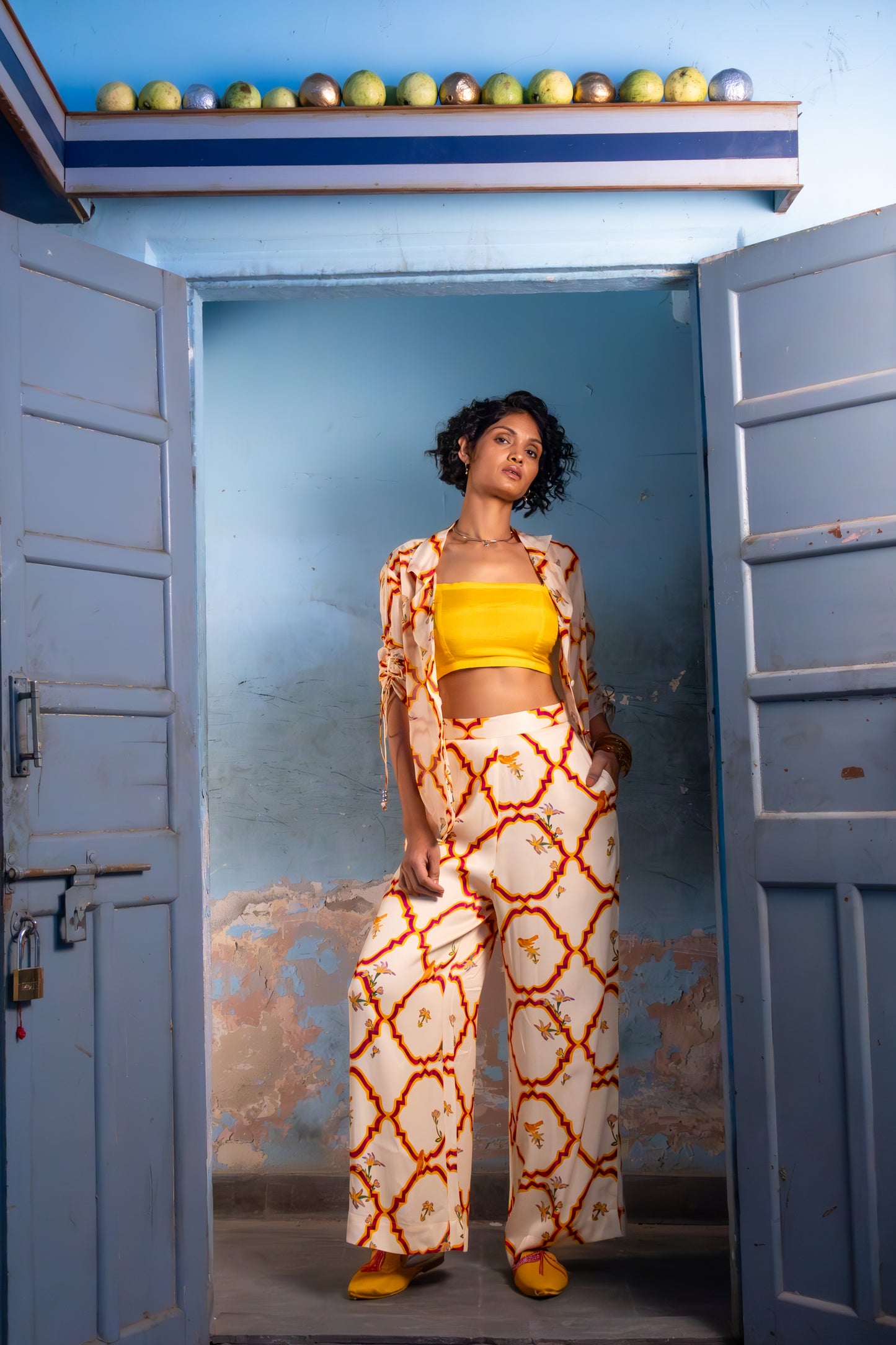 MILK YELLOW CO-ORD SET