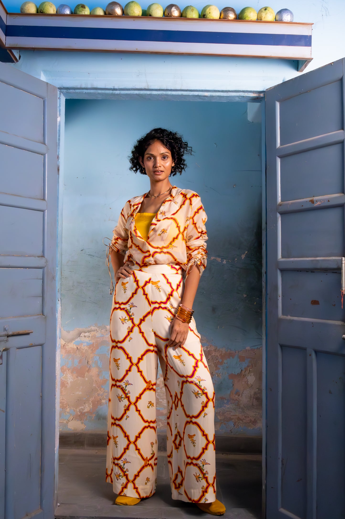 MILK YELLOW CO-ORD SET