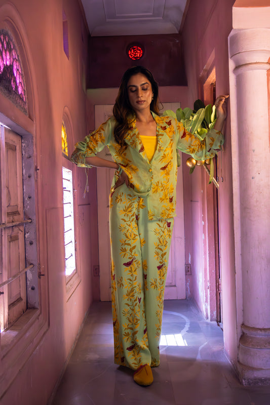 MATCHA GREEN CO-ORD SET
