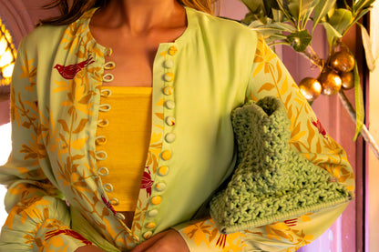 MATCHA GREEN LONG DRESS