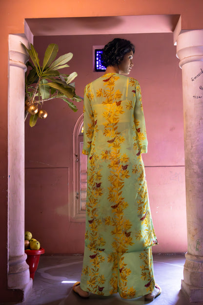 MATCHA GREEN KURTA SET