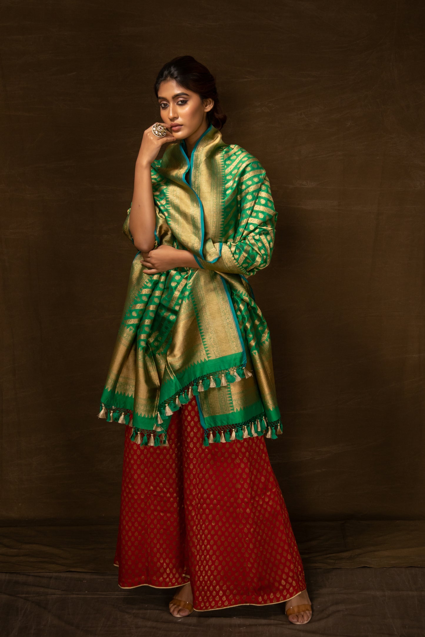 BANARSI SILK DUPATTA