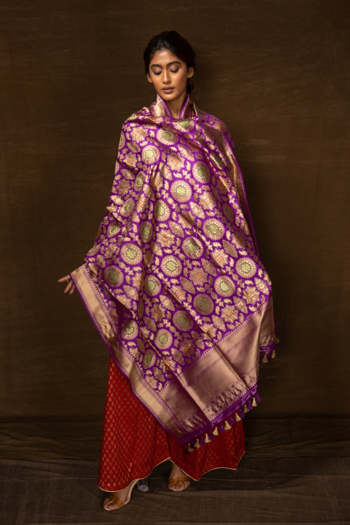 BANARSI SILK DUPATTA