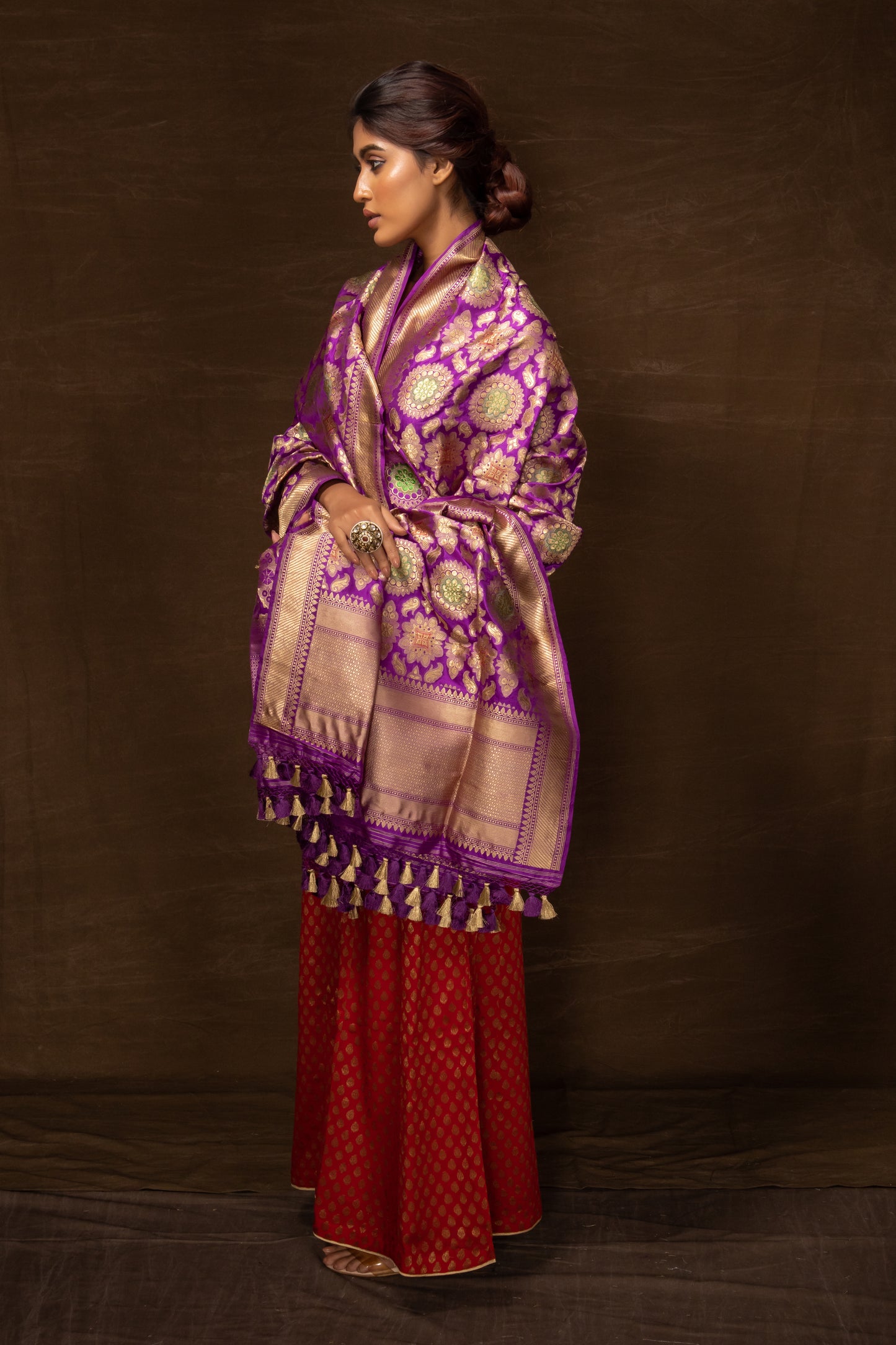 BANARSI SILK DUPATTA