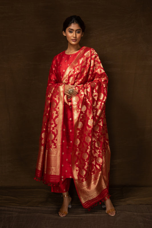 BANARSI SILK DUPATTA