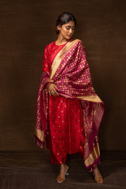 BANARSI SILK DUPATTA