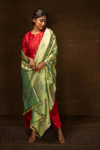 BANARSI SILK DUPATTA