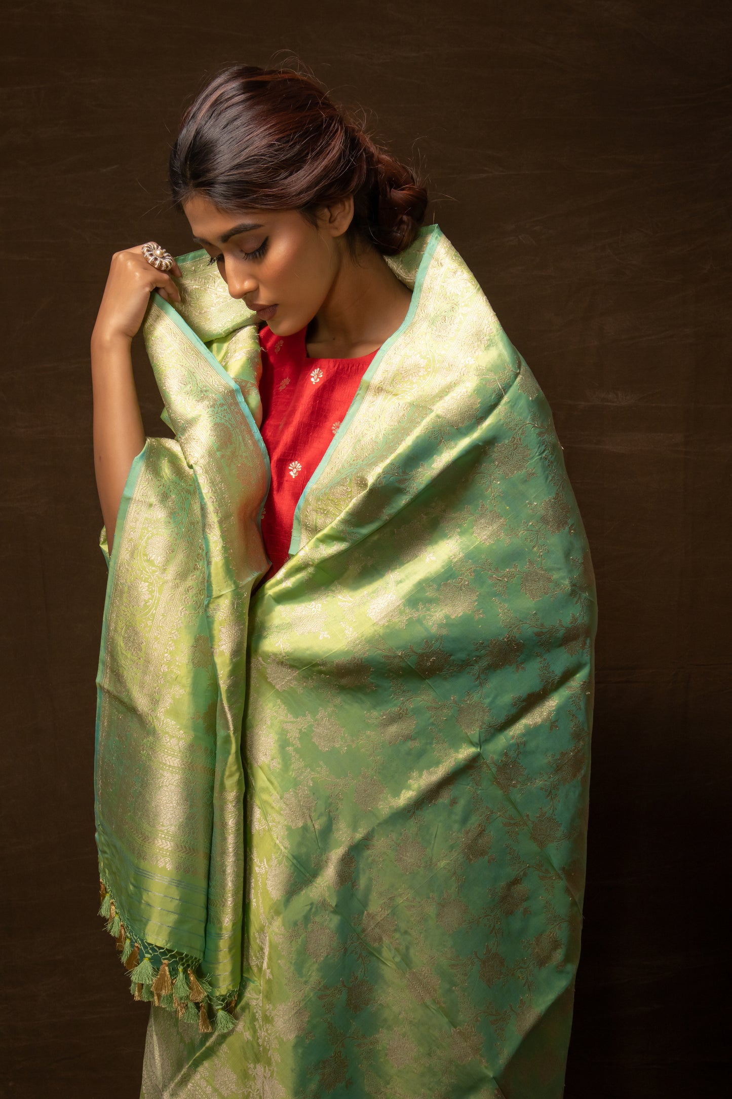 BANARSI SILK DUPATTA