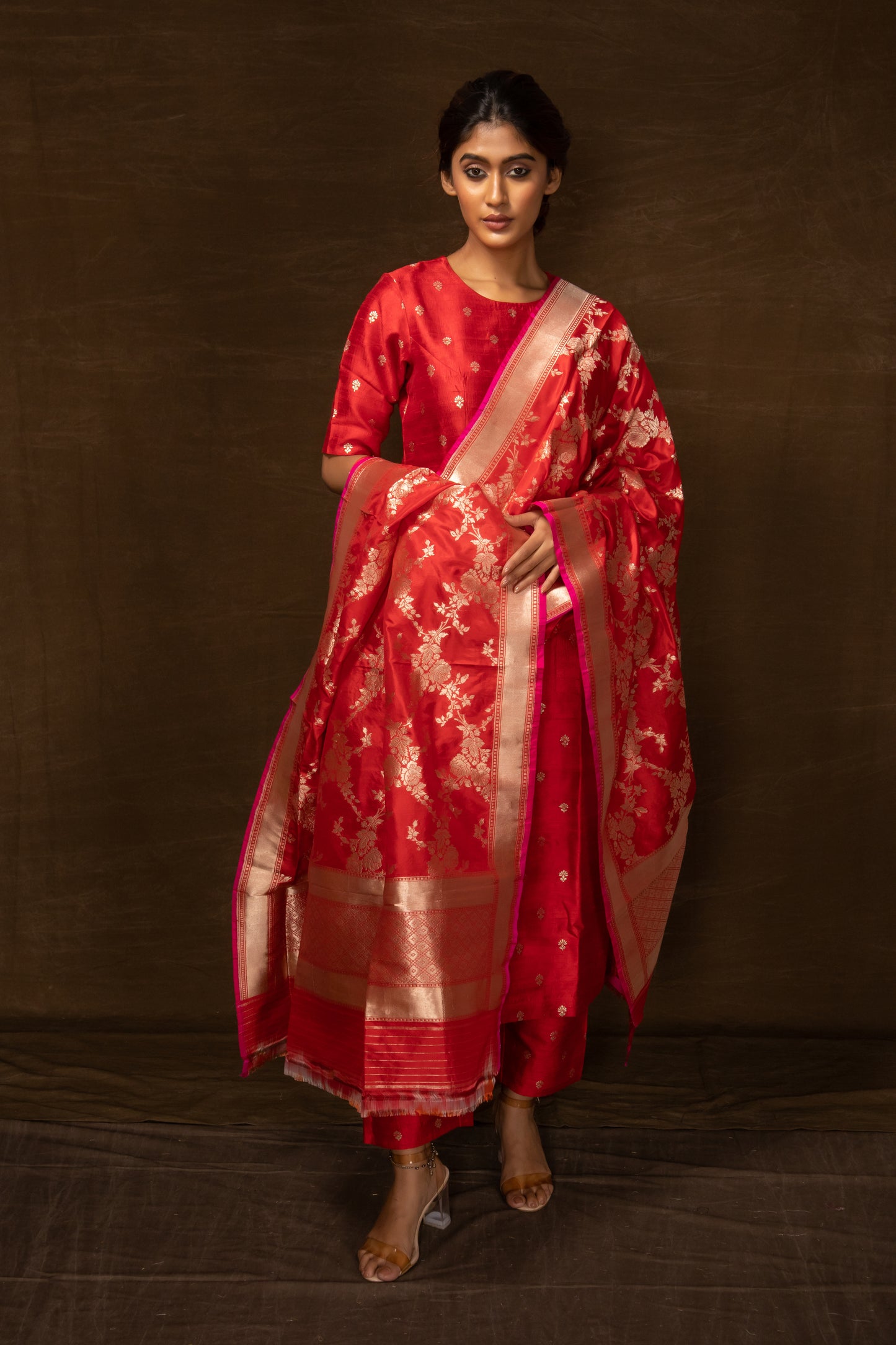 BANARSI SILK DUPATTA