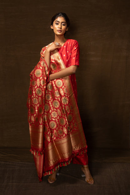 BANARSI SILK DUPATTA