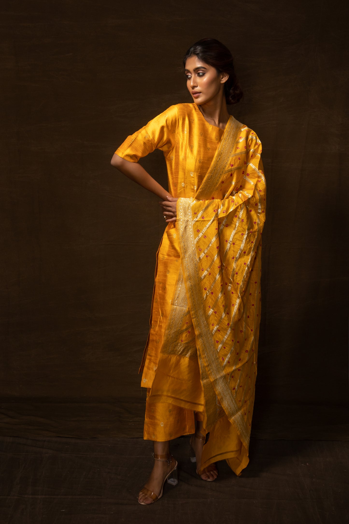 BANARSI SILK DUPATTA