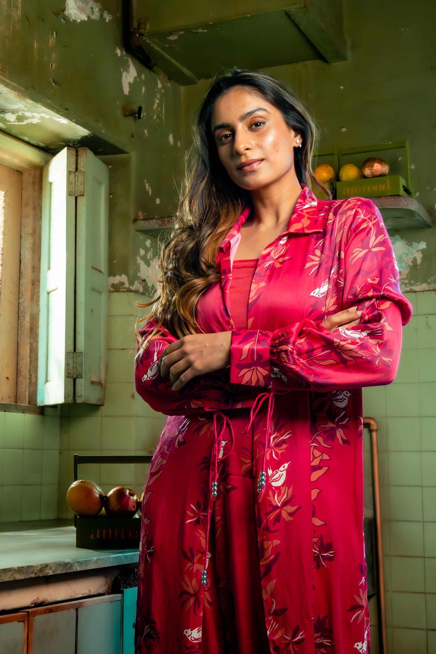 RUBY PINK KURTA SET