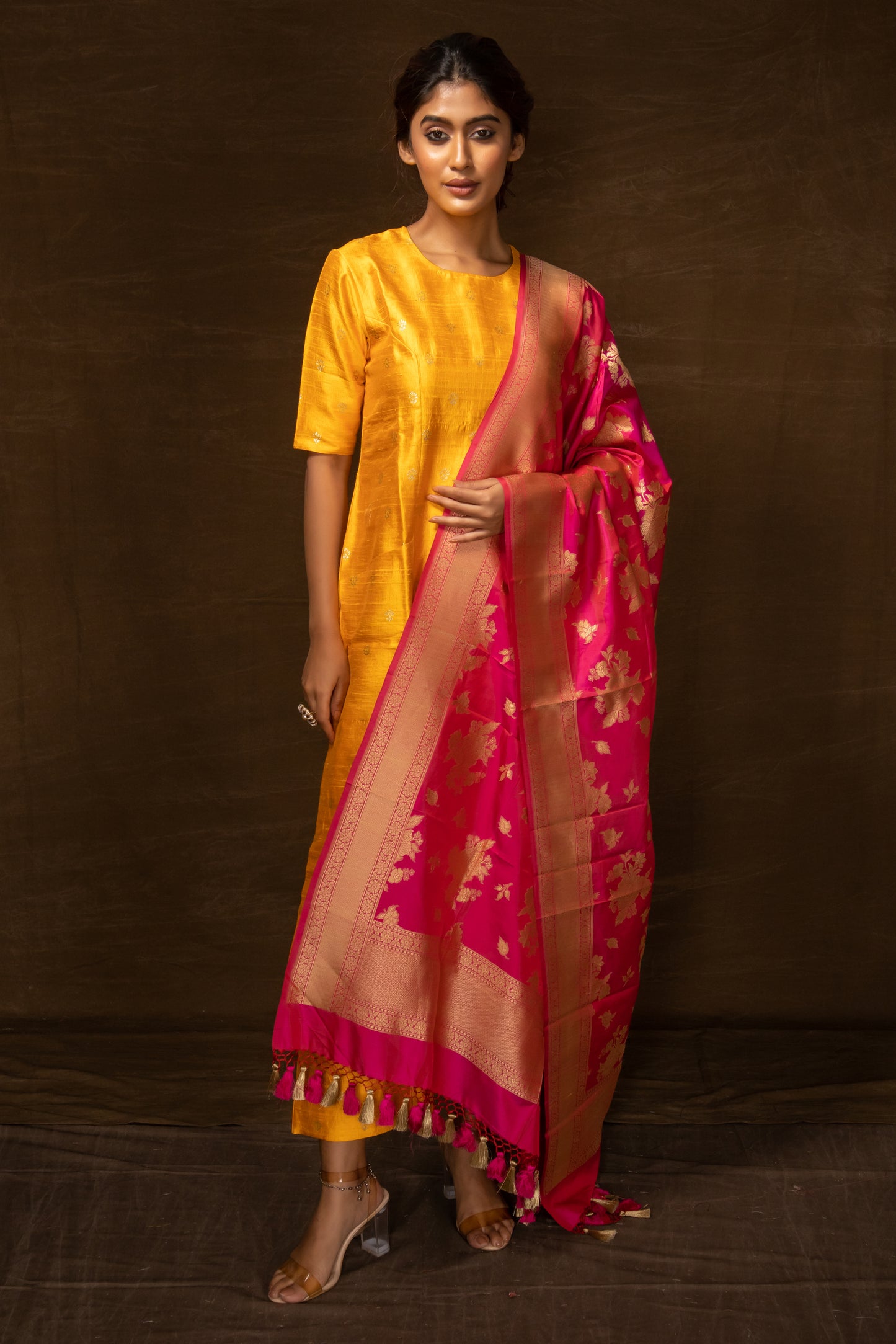 BANARSI SILK DUPATTA