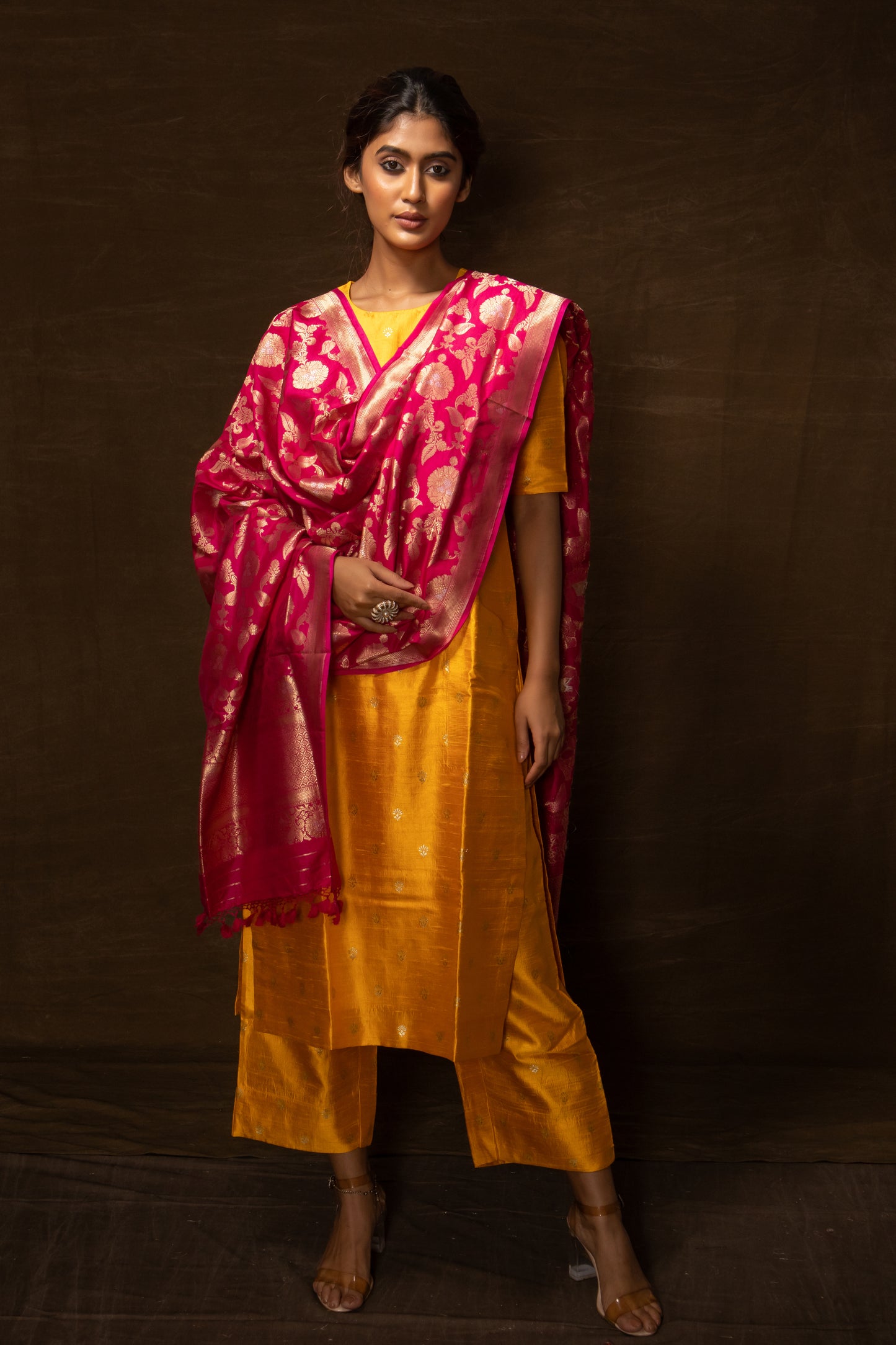 BANARSI SILK DUPATTA