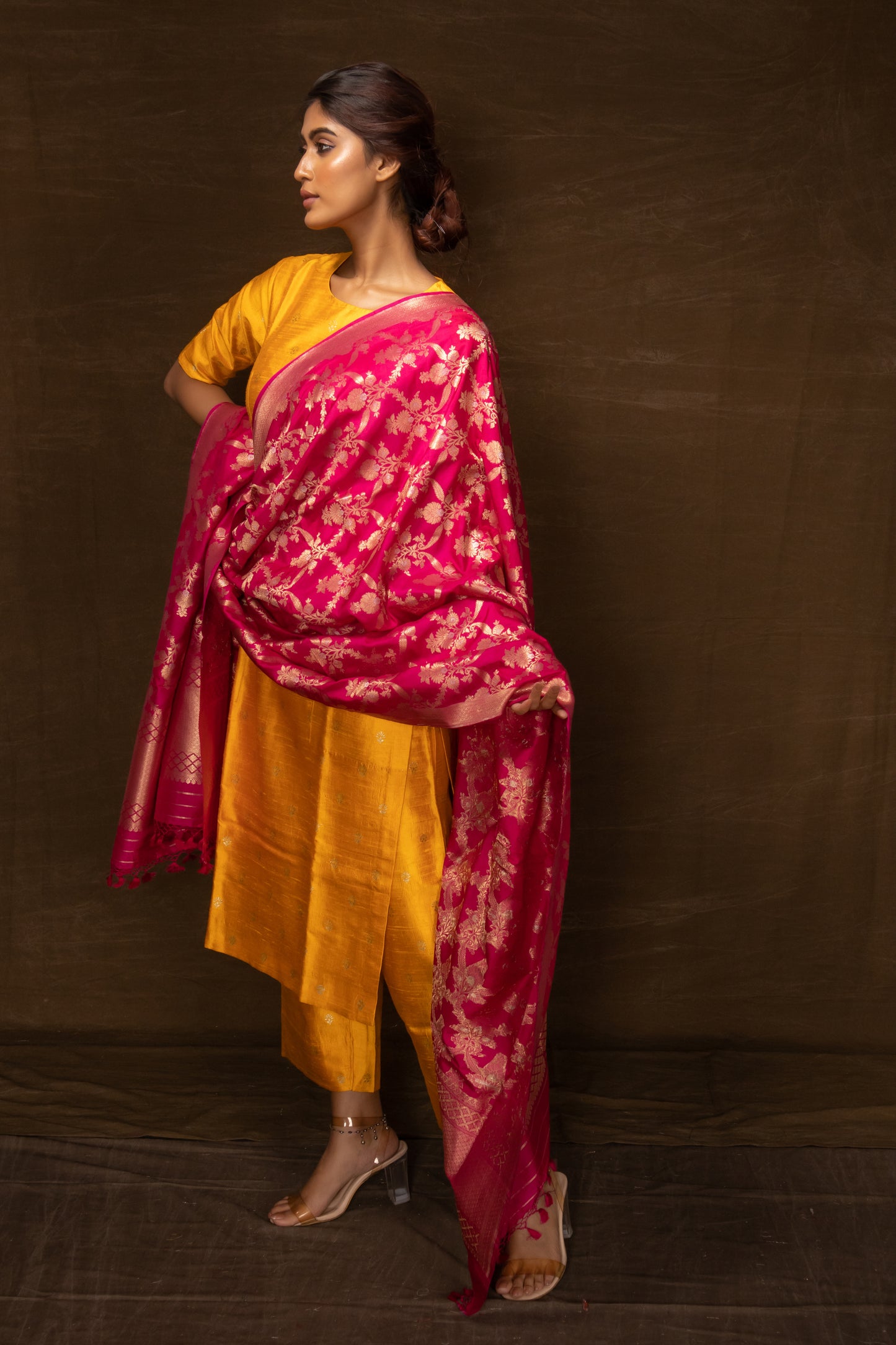 BANARSI SILK DUPATTA